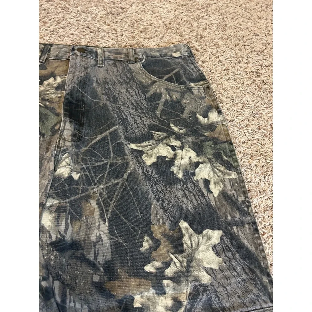 Wrangler Authentics Mens‎ Camo Double Knee Pants Camouflage Hunting Jeans 40x30